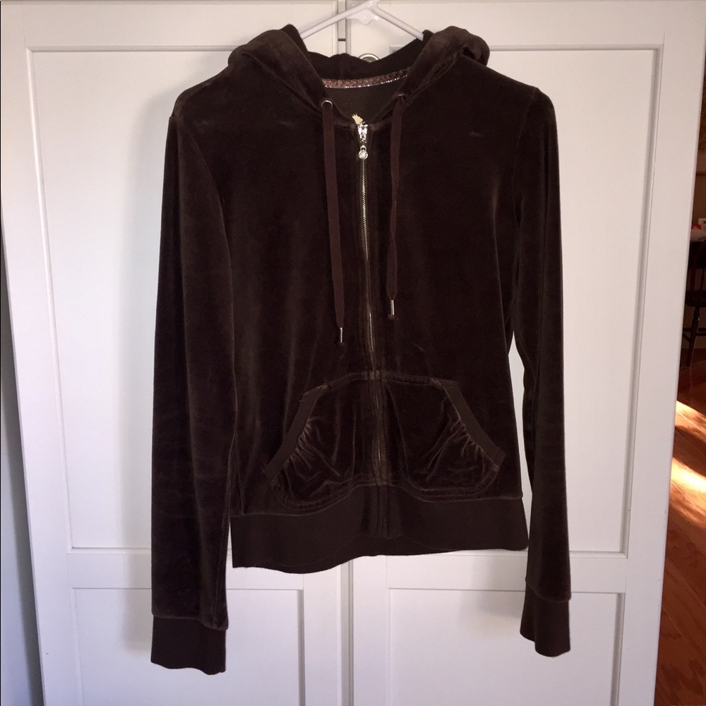 Express velour full zip